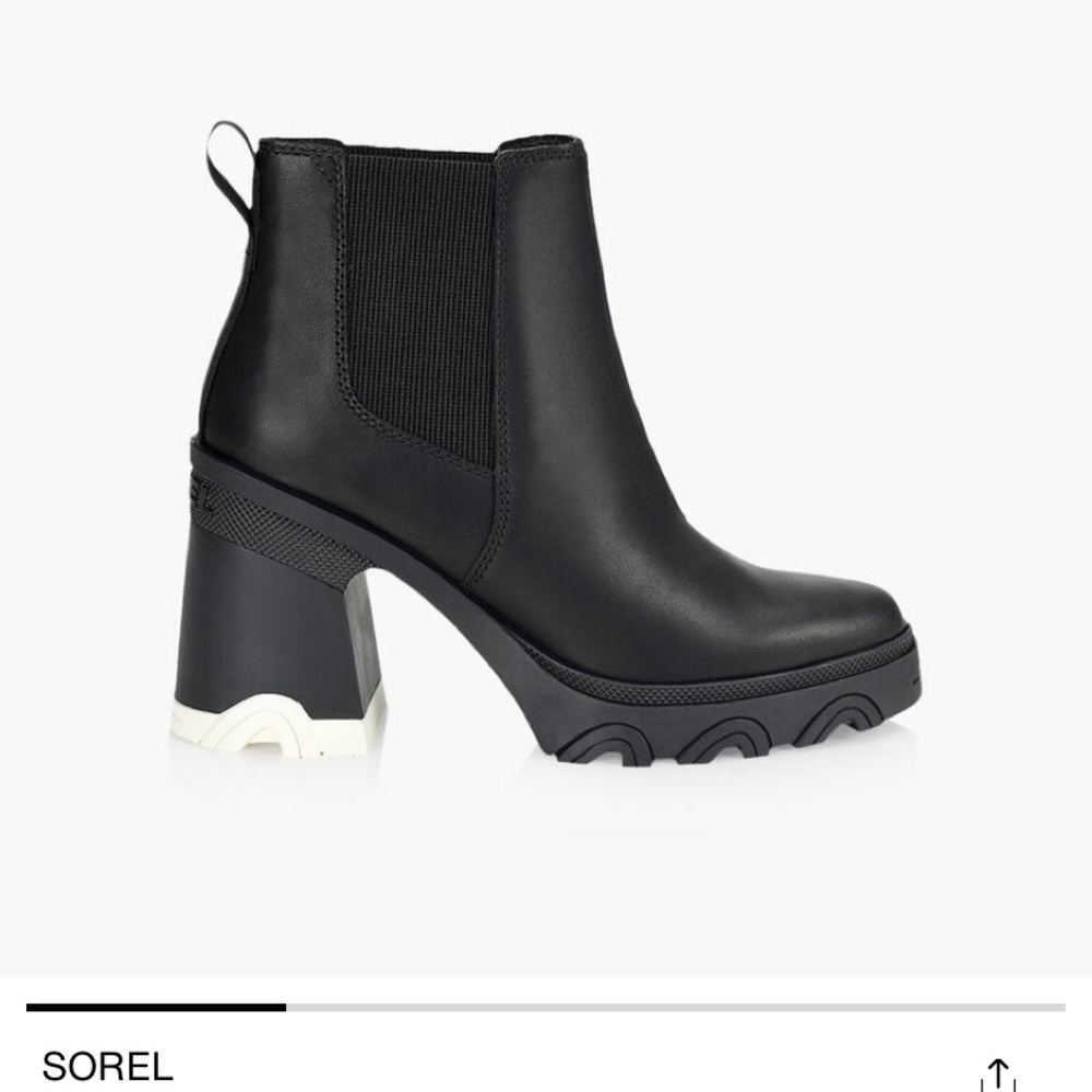 Sorel Heeled Booties- worn once! Size 6.5